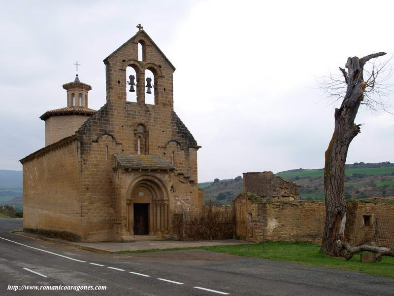 VISTA NOROESTE DEL TEMPLO