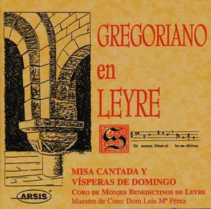 GREGORIANO EN LEYRE.  MERECE LA PENA ESCUCHARLO... INCLUSO ENLATADO EN CD