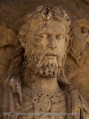 ROSTRO DE CRISTO. SANTIAGO DE CARRIÓN DE LOS CONDES (PALENCIA)