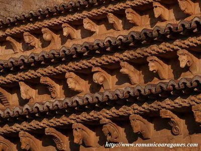 CANECILLOS DECORADOS. FRÓMISTA (PALENCIA)