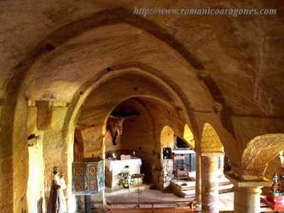 IGLESIA RUPESTRE. OLLEROS DE PISUERGA (PALENCIA)