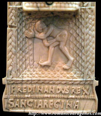 DETALLE DEL CRISTO DE FERNANDO Y SANCHA