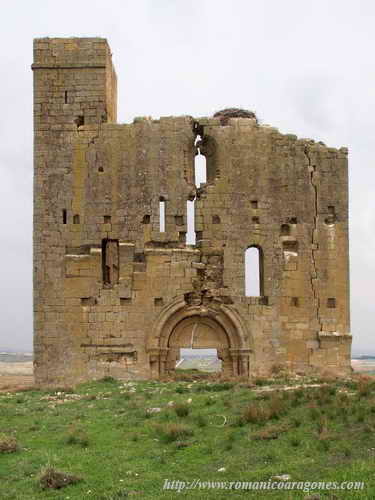 IGLESIA VOLADA DE EL BAYO (HUESCA)